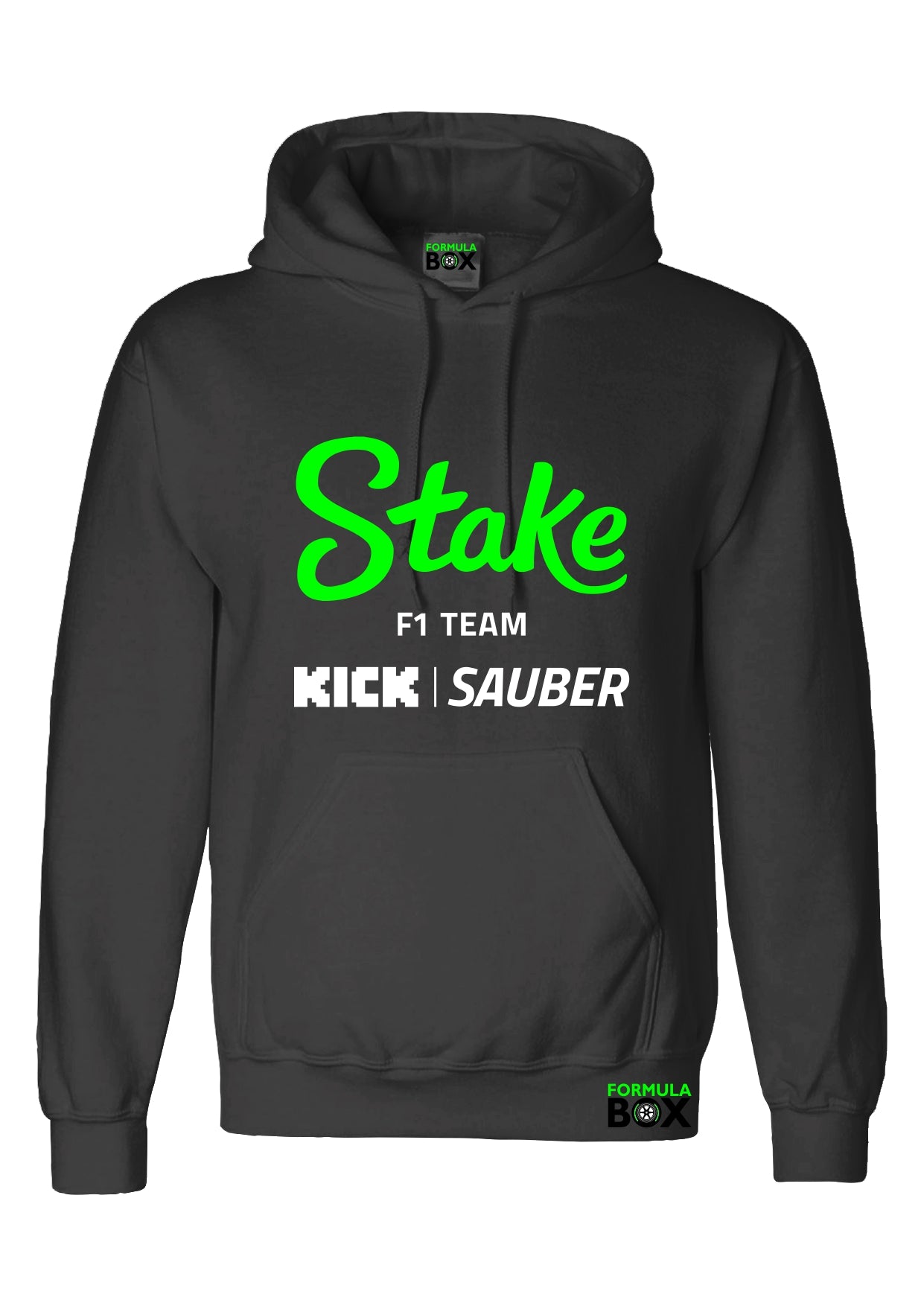 Moletom Canguru Sauber Stake Preto
