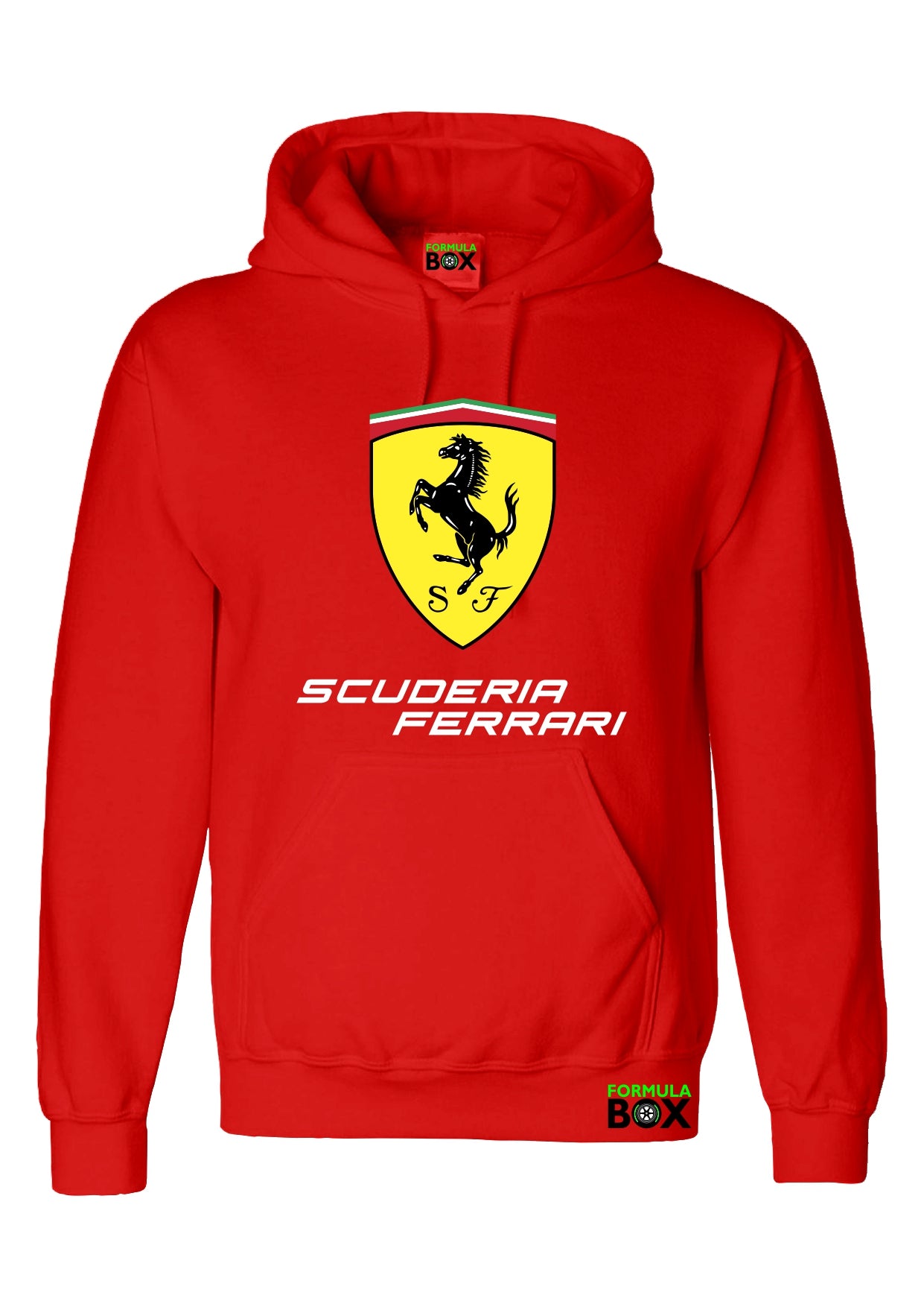 Moletom Canguru Ferrari Vermelho