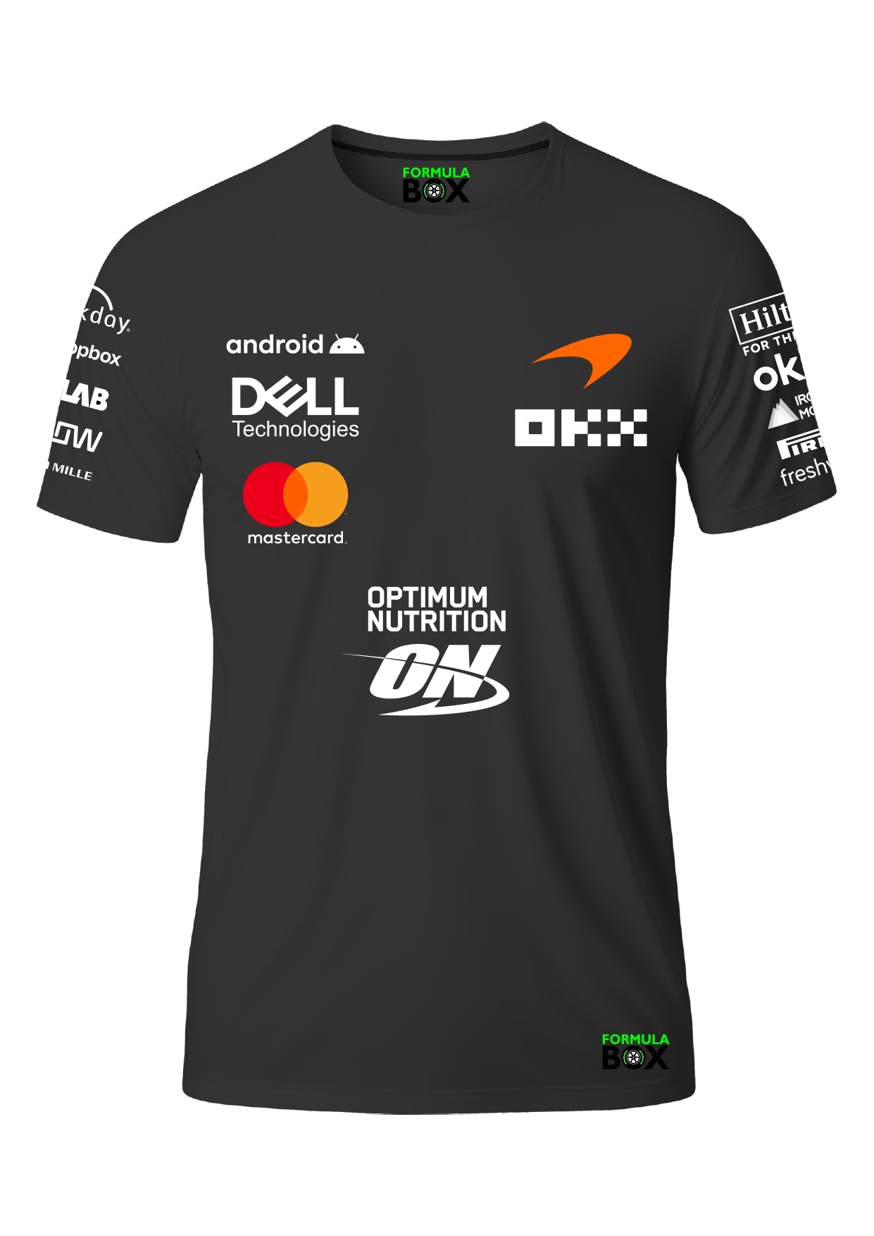 Camiseta McLaren 2026 Preto – Formula Box