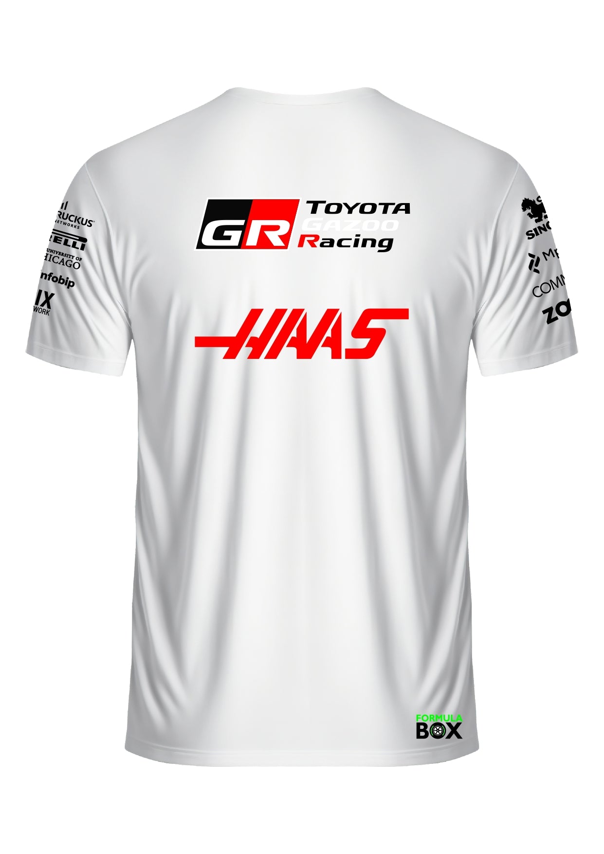 Camiseta Haas 2026 Branco