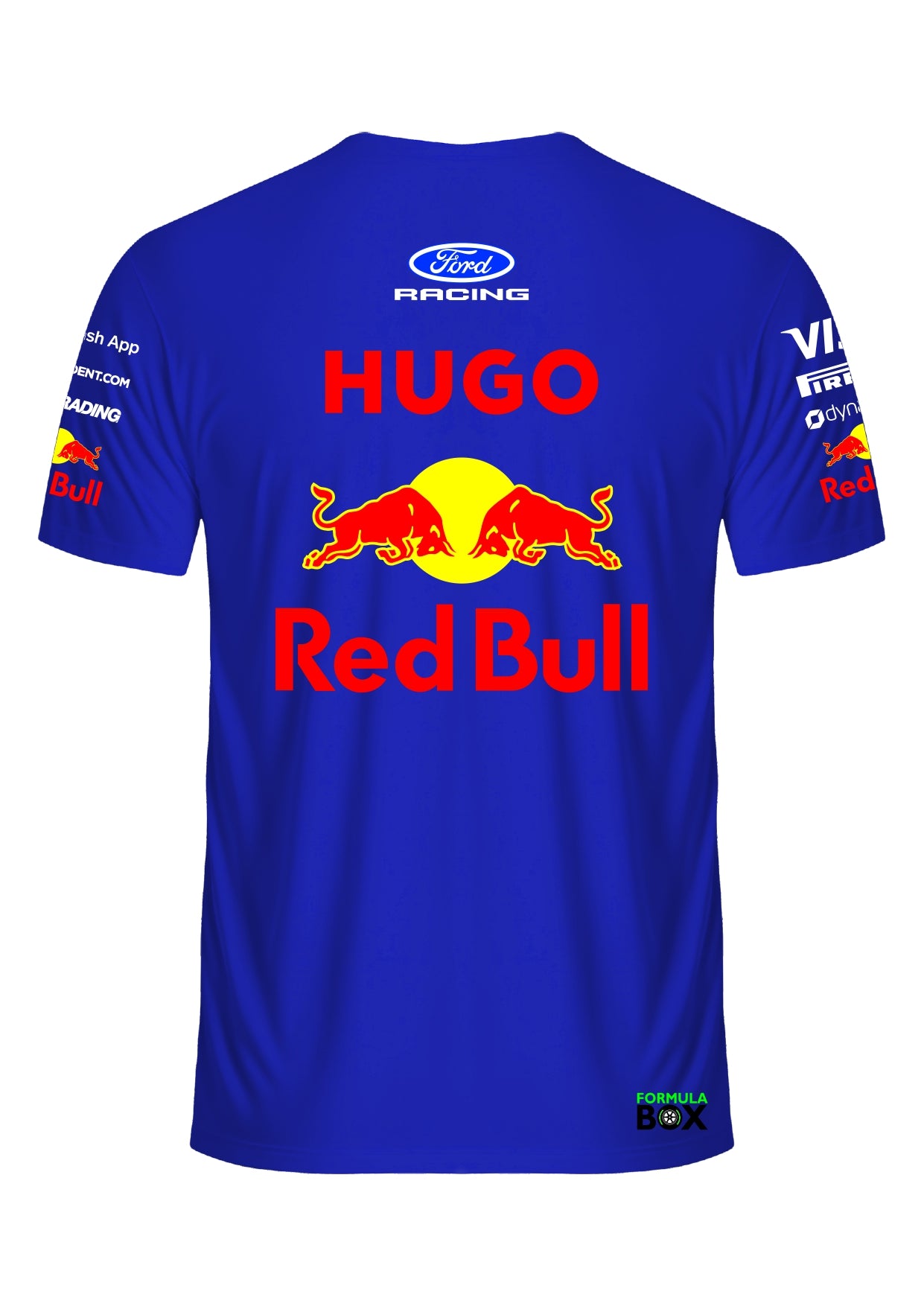 Camiseta Racing Bulls 2026 Azul Modelo Full
