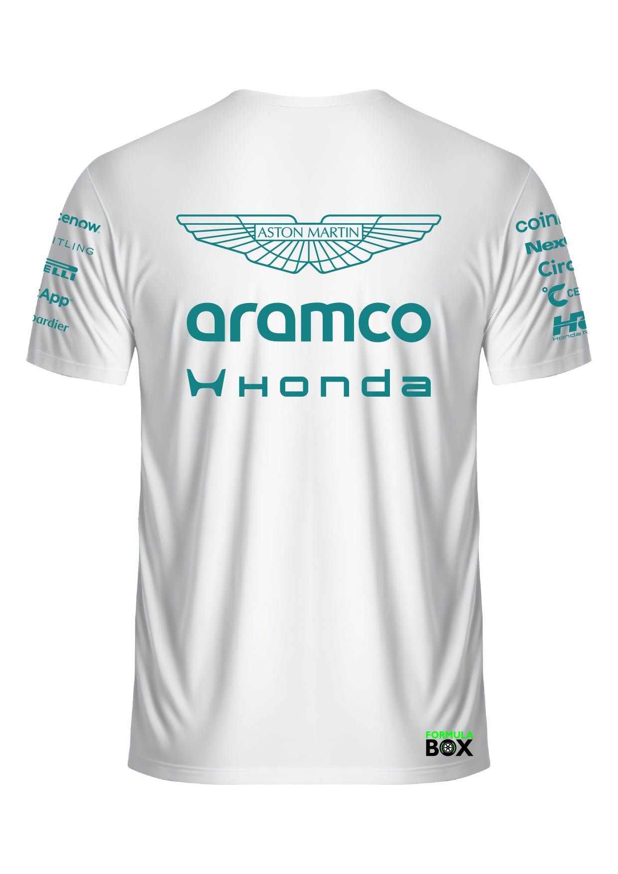 Camiseta Aston Martin 2026 Branco