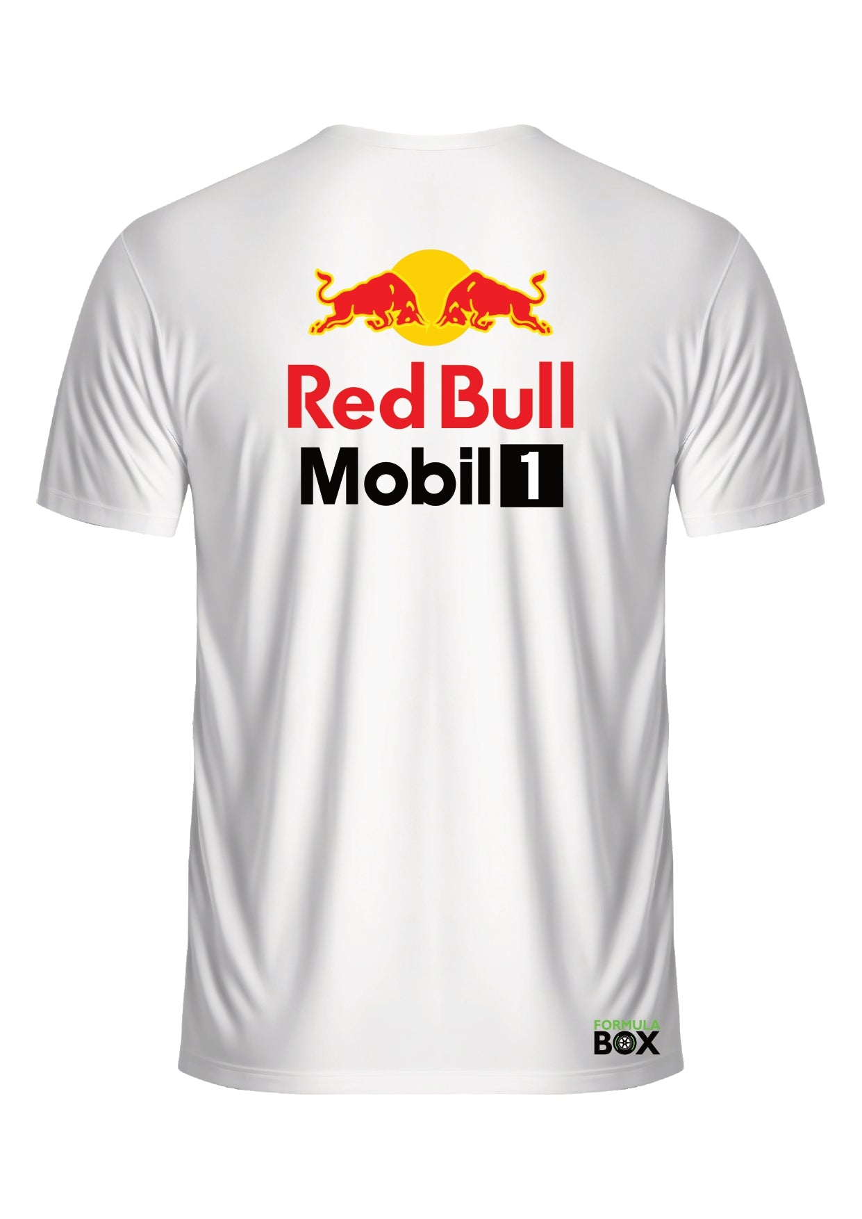 Camiseta Red Bull Especial Japão 2025 Dry Fit Branca