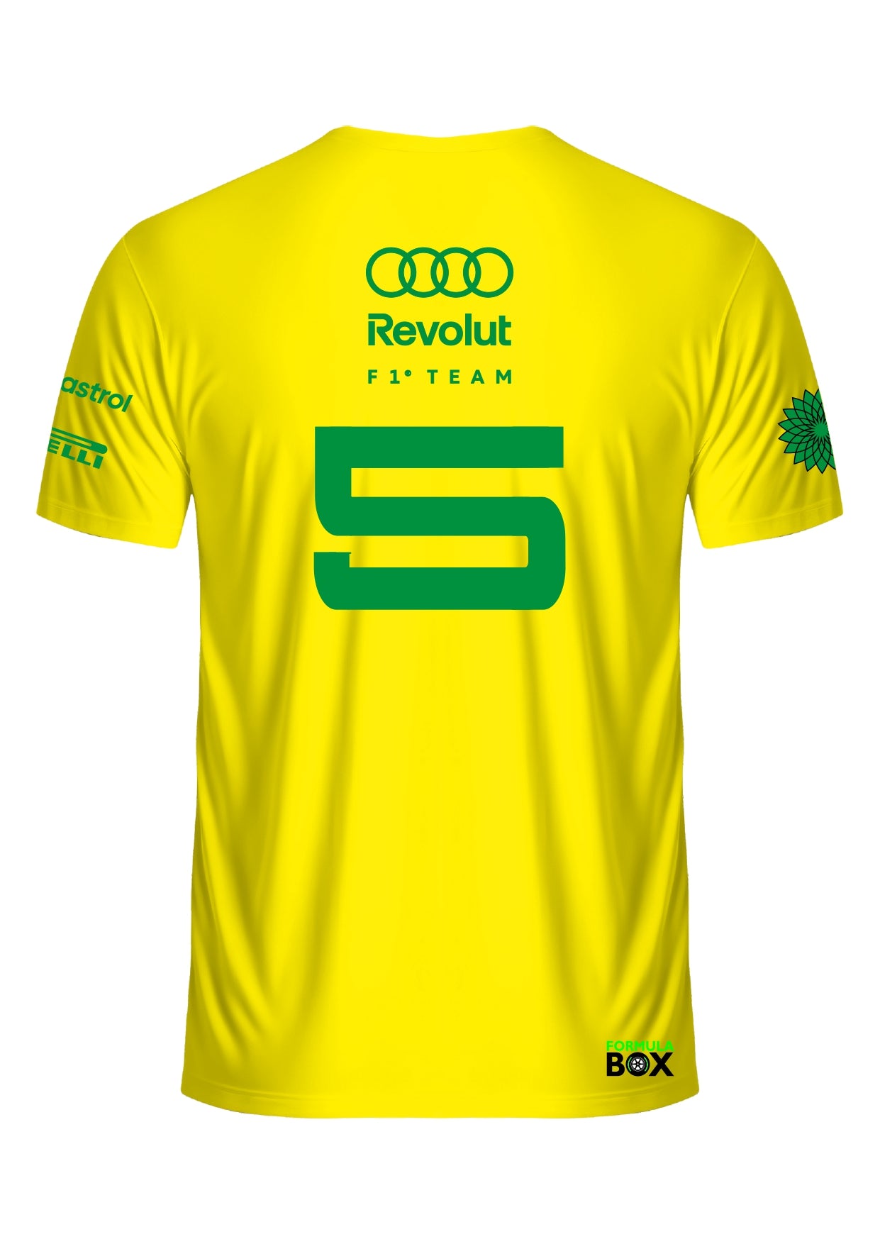 Camiseta Audi Gabriel Bortoleto Especial Brasil 2026