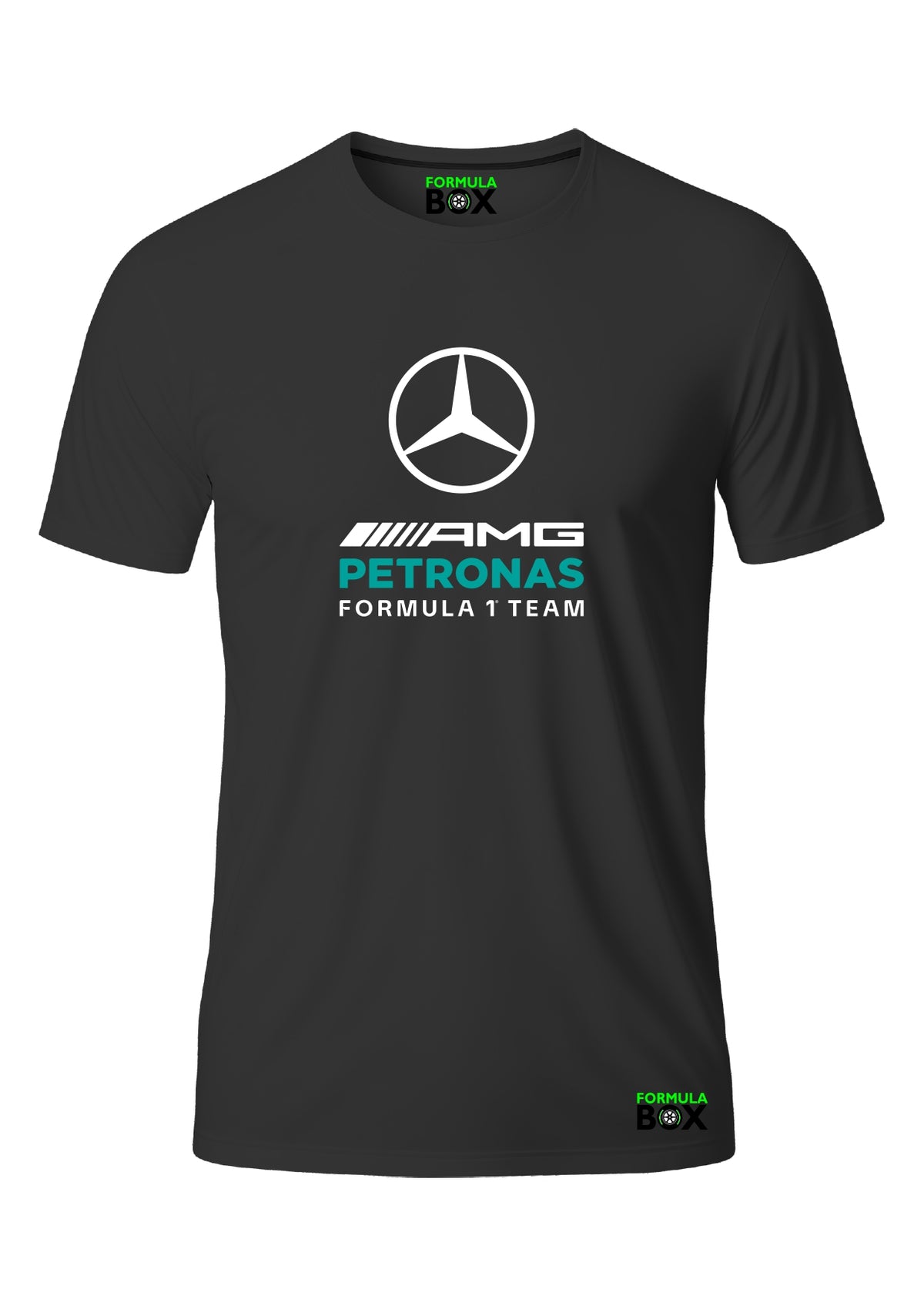Camiseta Mercedes Preto Premium