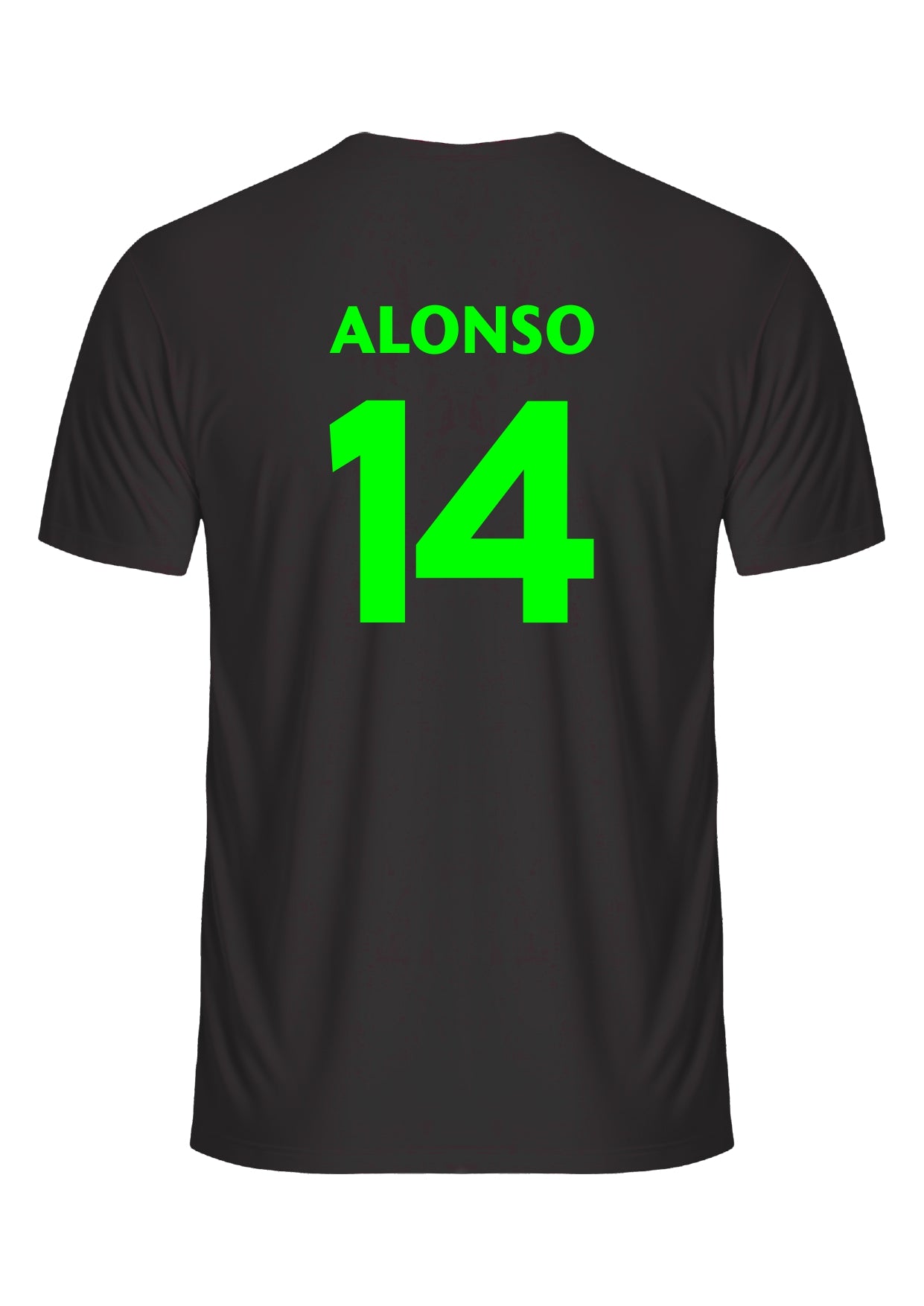 Camiseta Fernando Alonso Aston Martin Preto Algodão