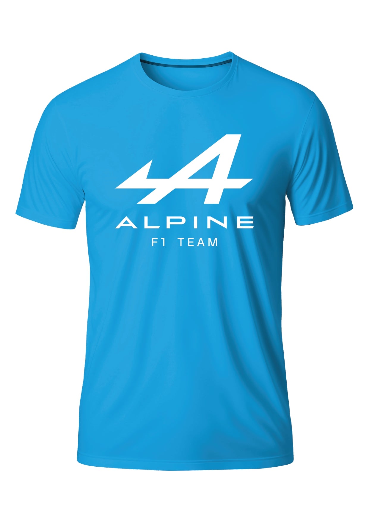 Camiseta Alpine Azul Algodão