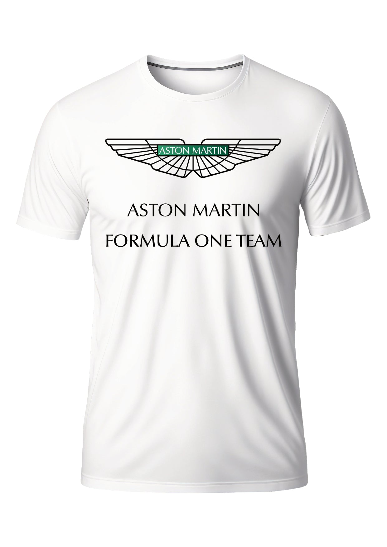 Camiseta Aston Martin Branco Algodão