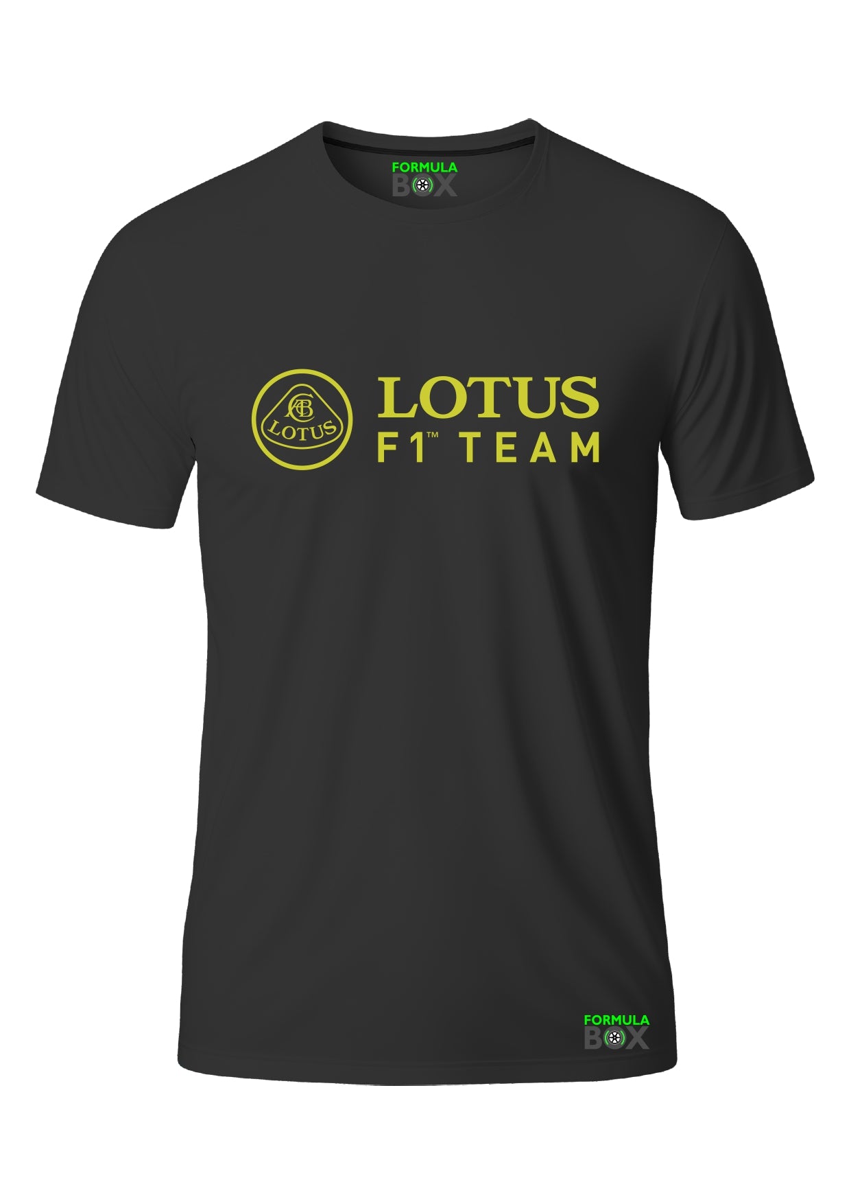 Camiseta Lotus F1 Algodão Preto