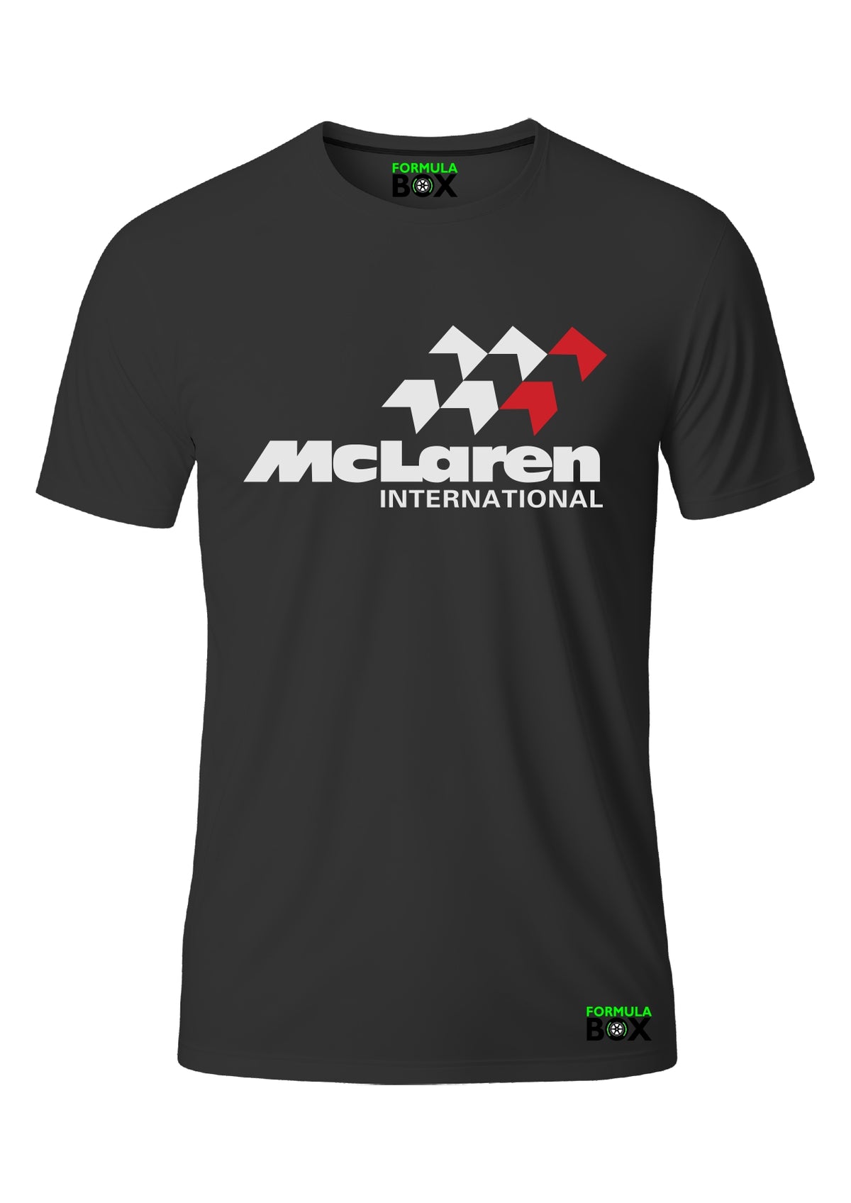 Camiseta McLaren International 1981 Preto Premium