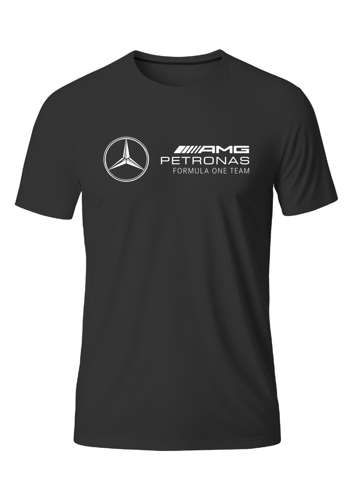 Camiseta Mercedes Preto Algodão