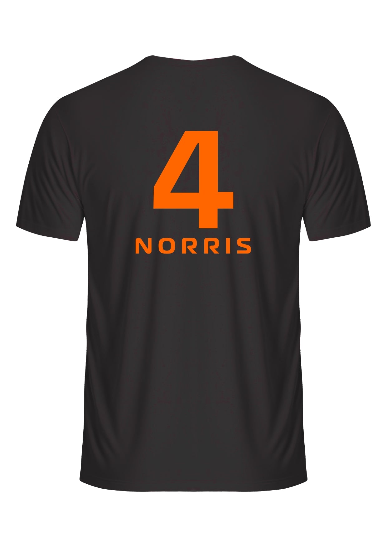 Camiseta Lando Norris 4 Preto Algodão