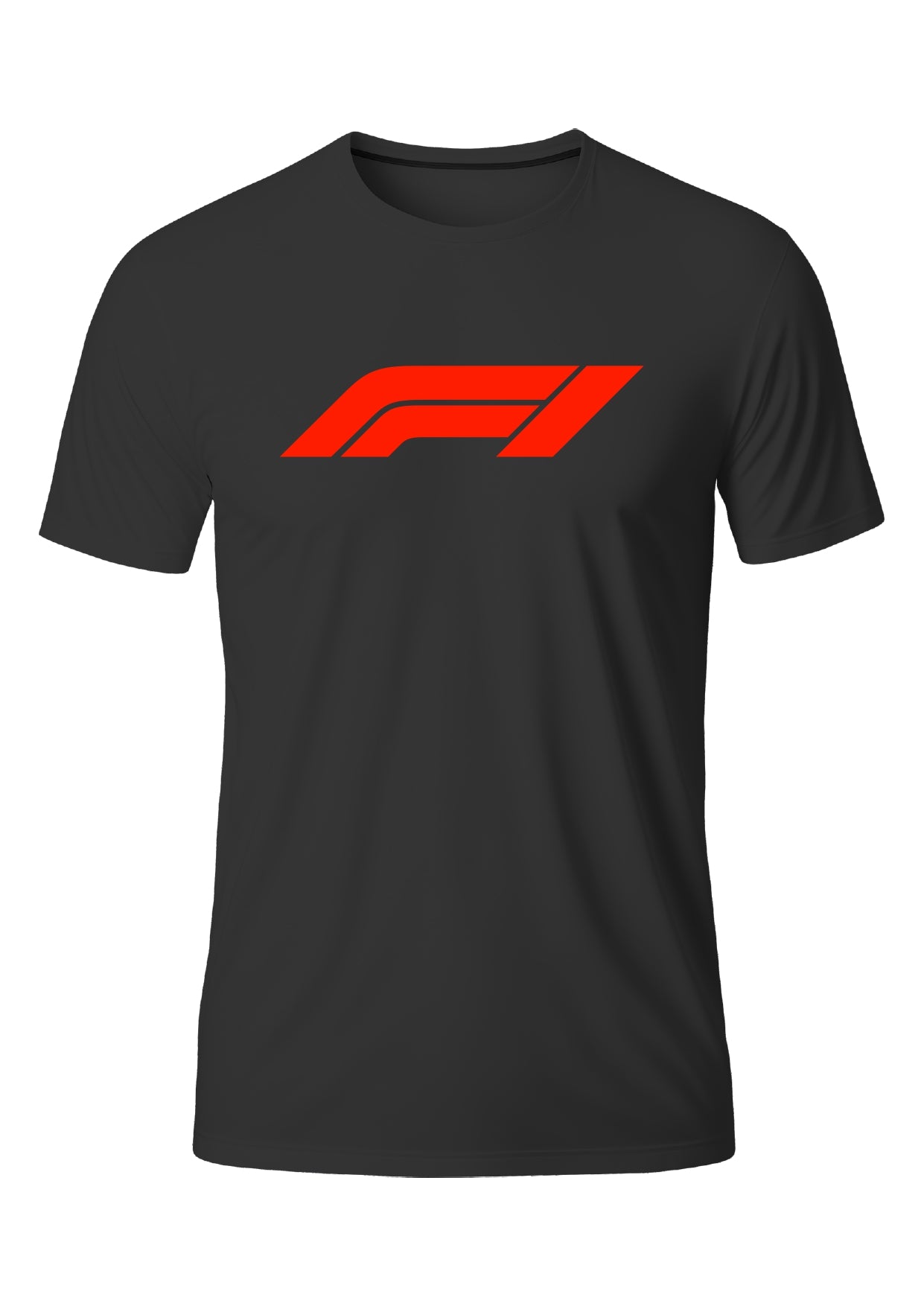 Camiseta Formula 1 Preto Algodão