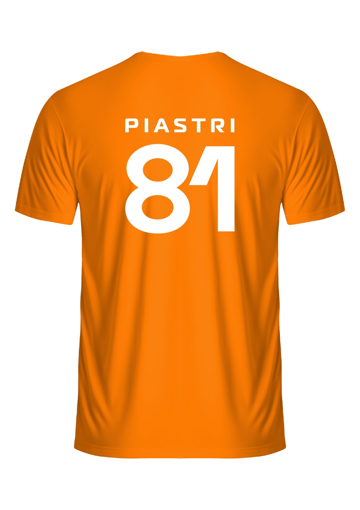 Camiseta Oscar Piastri McLaren Laranja Algodão