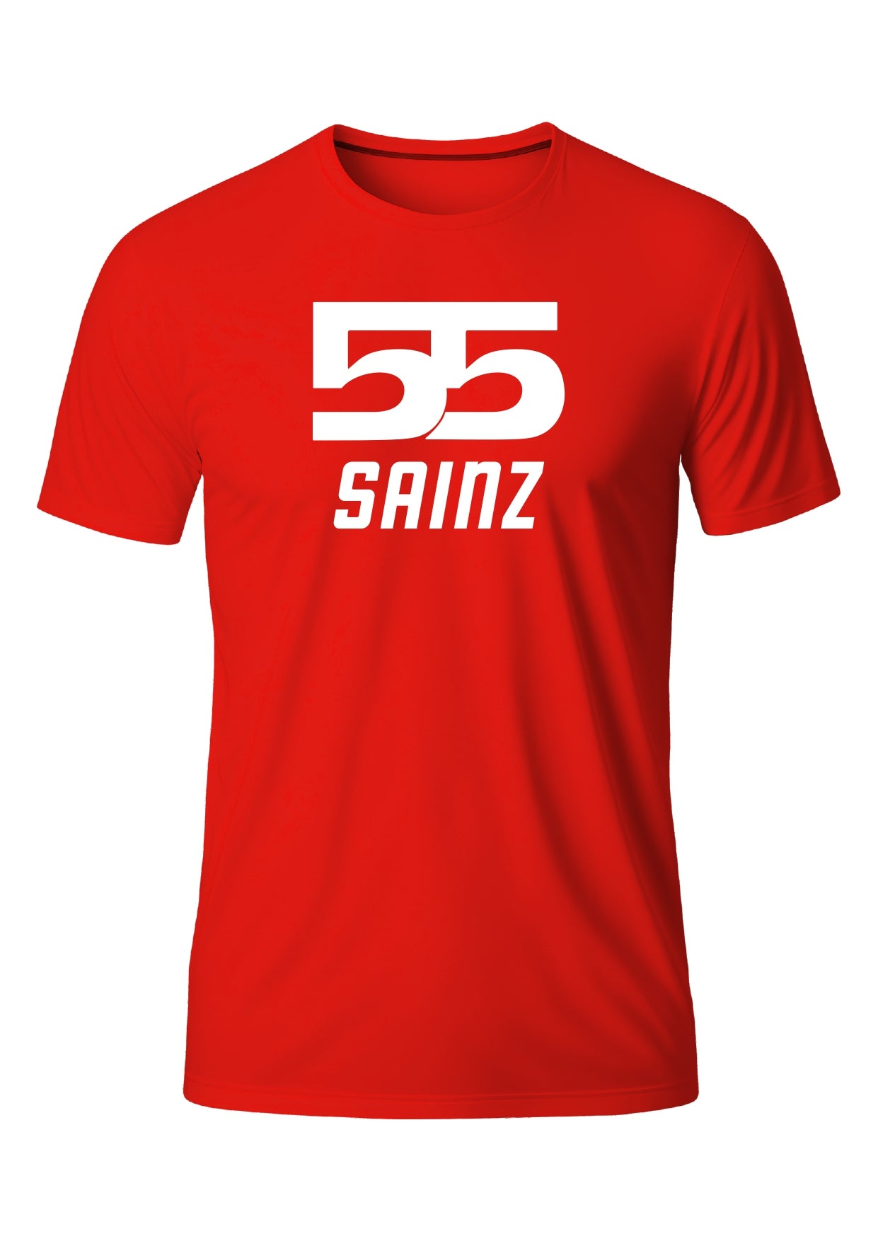 Camiseta Carlos Sainz 55 Vermelho