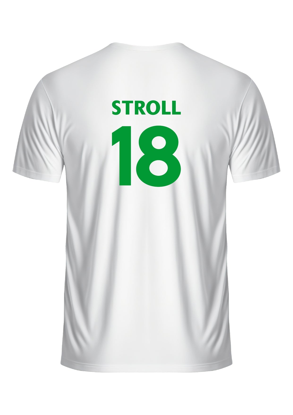 Camiseta Lance Stroll Aston Martin Branco
