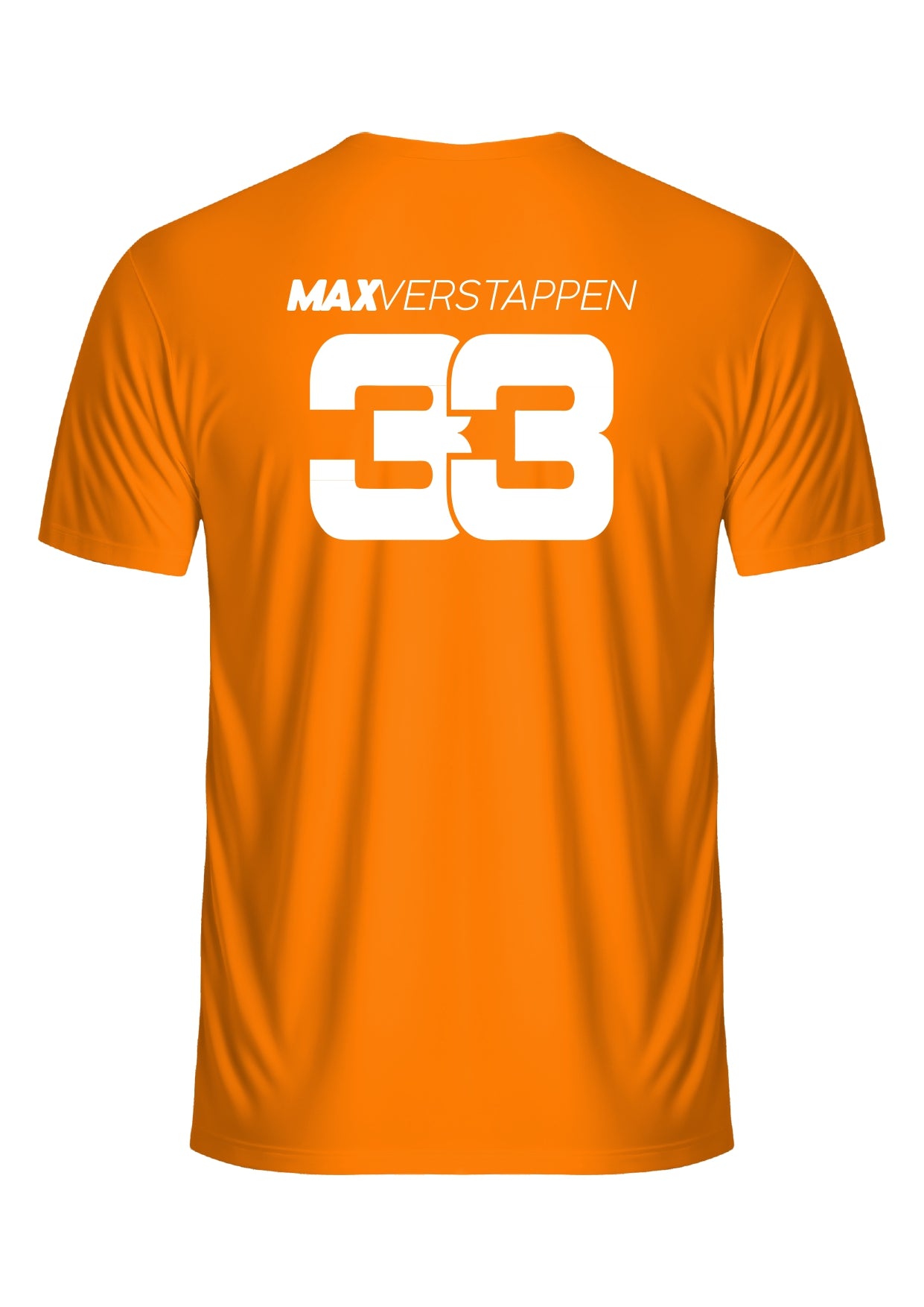 Camiseta Max Verstappen 33 Laranja