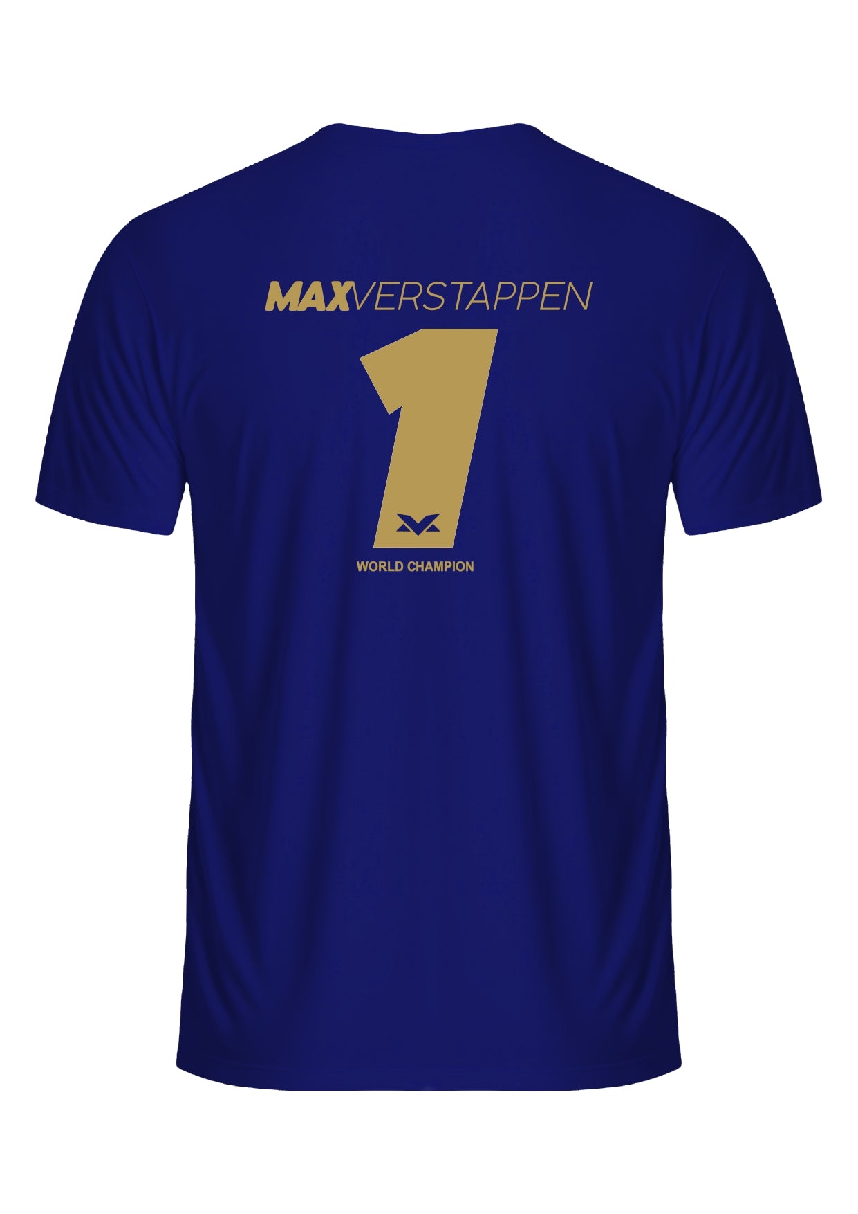Camiseta Max Verstappen 1 Algodão Azul Marinho