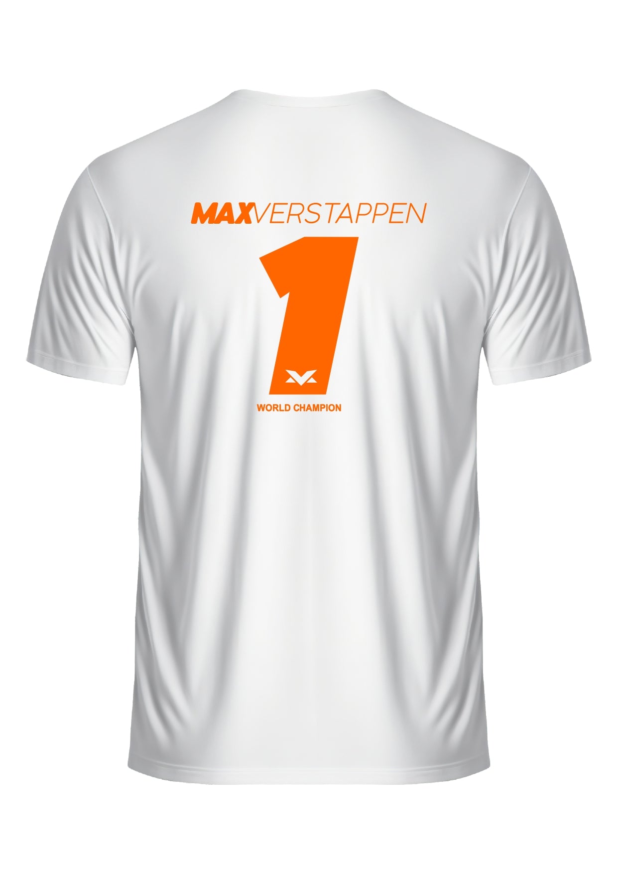 Camiseta Max Verstappen Branco Dry Fit Poliéster