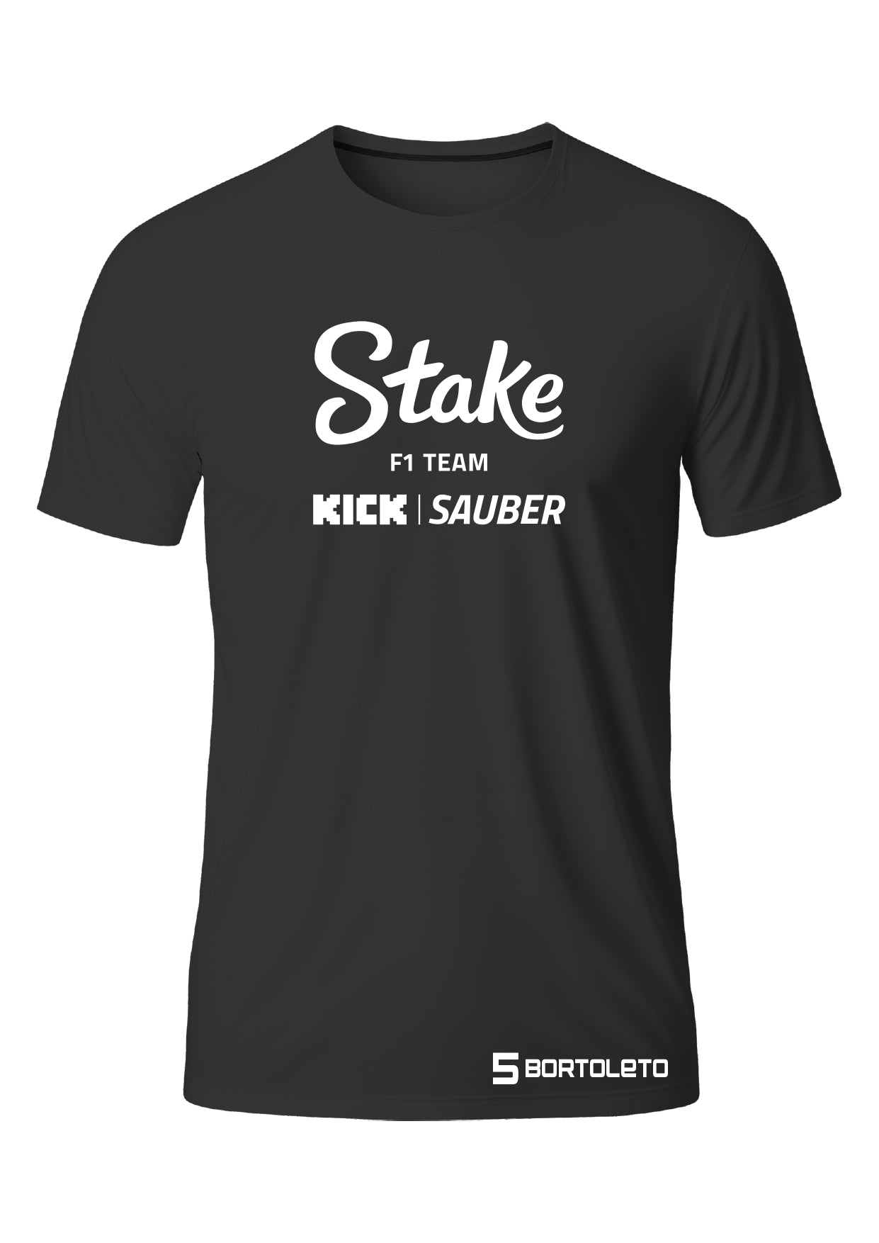 Camiseta Gabriel Bortoleto Sauber Algodão Preto