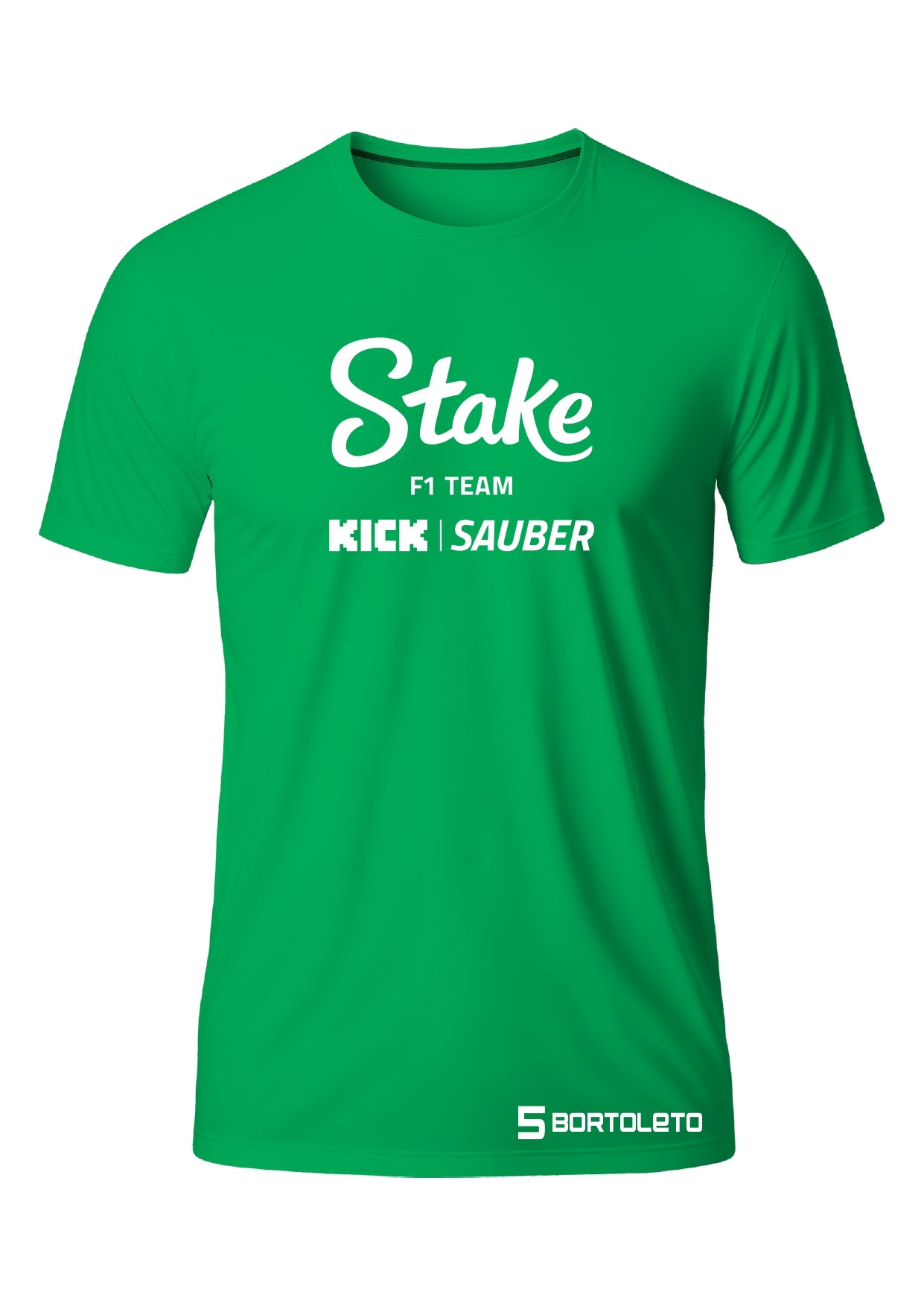 Camiseta Sauber Gabriel Bortoleto Algodão Verde