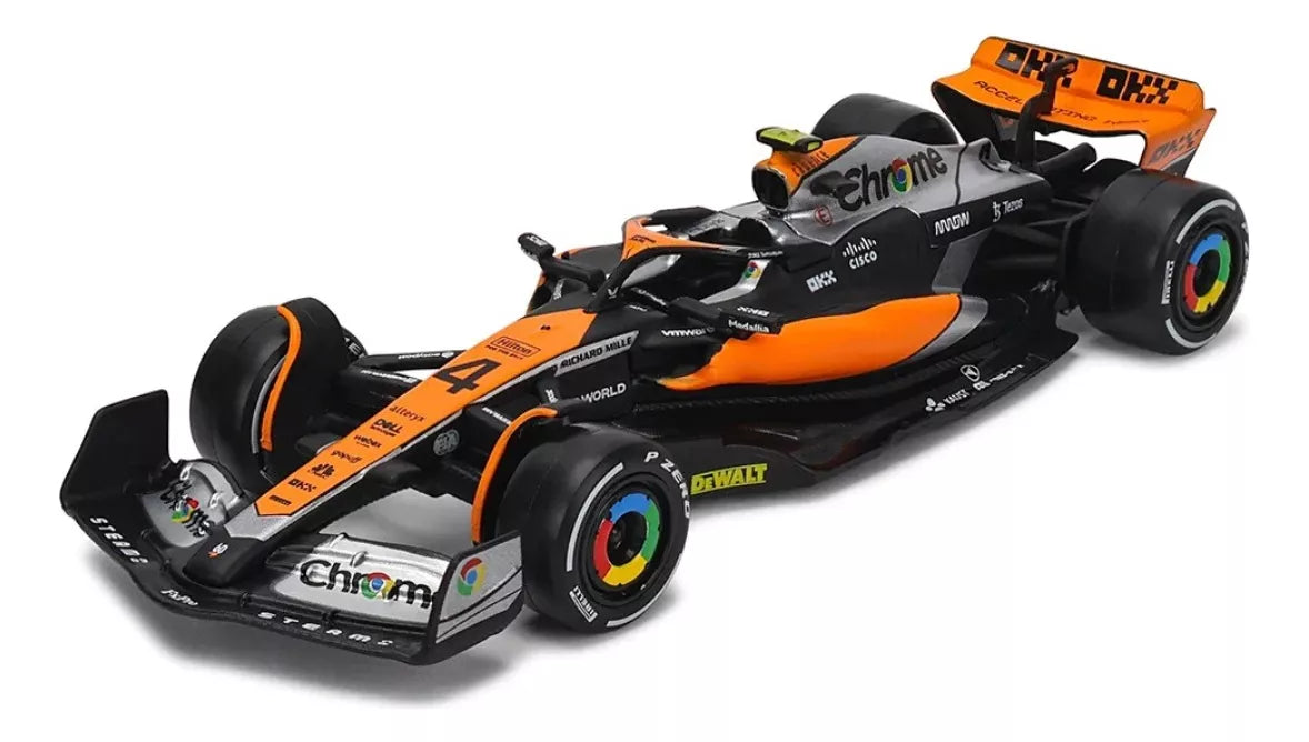 Miniatura McLaren MCL60 Norris / Piastri