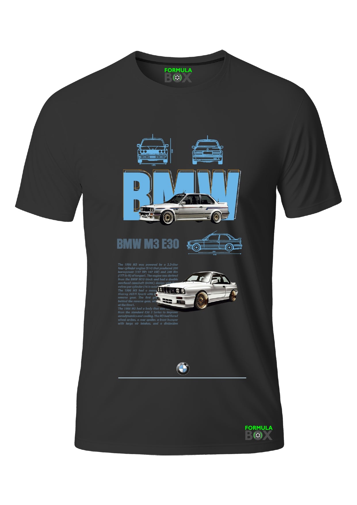 Camiseta BMW M3 E30