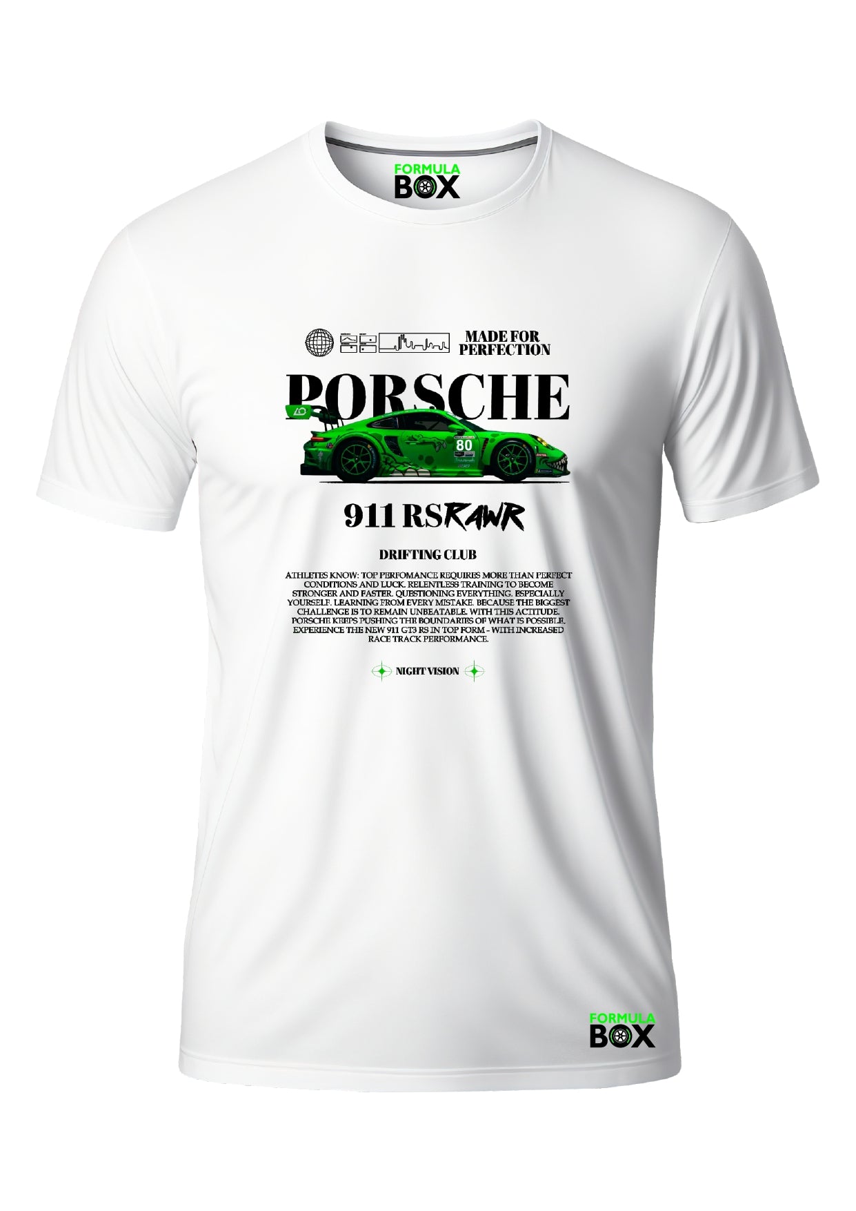Camiseta Porsche Rawr