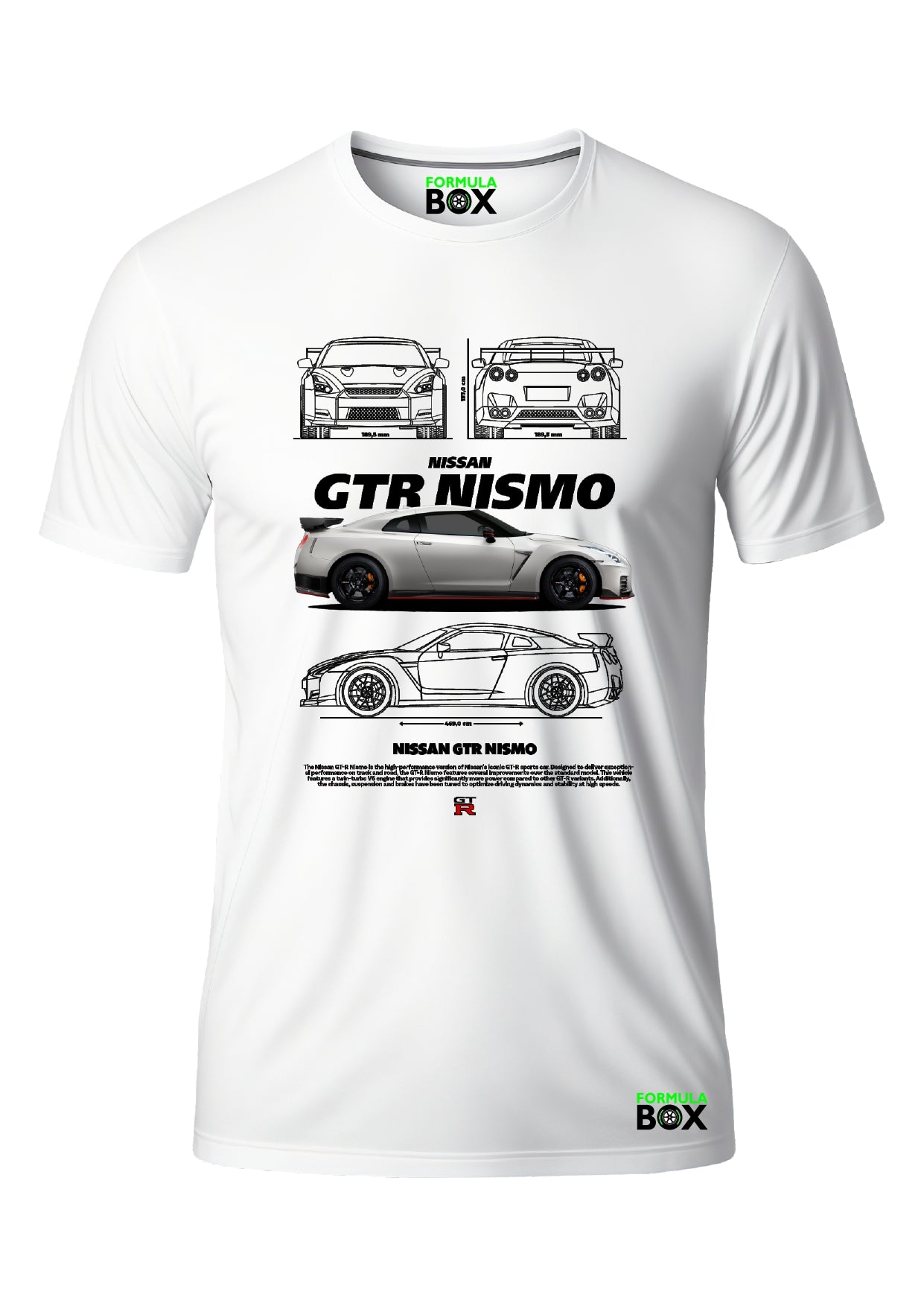 Camiseta Nissan GTR Nismo