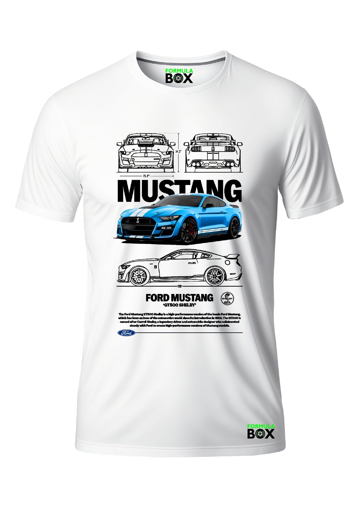 Camiseta Mustang GT500 Shelby