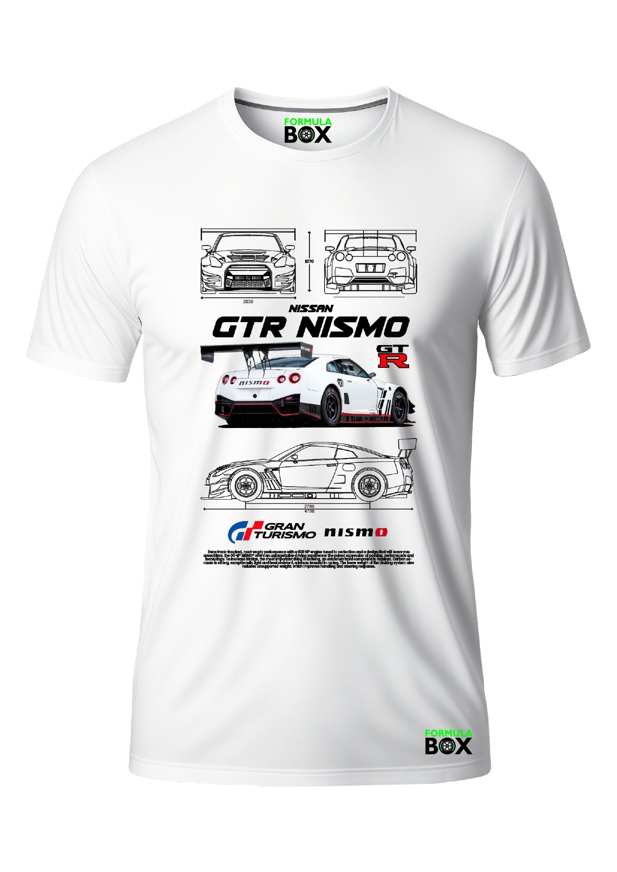 Camiseta Nissan GTR Nismo