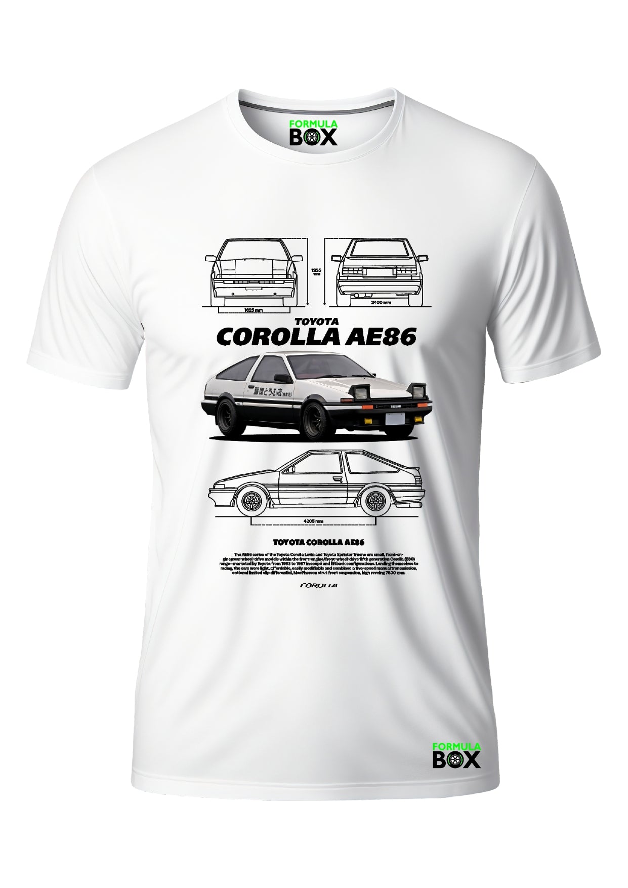 Camiseta Corolla AE86