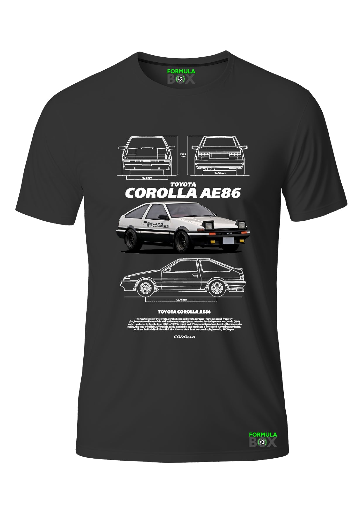 Camiseta Corolla AE86