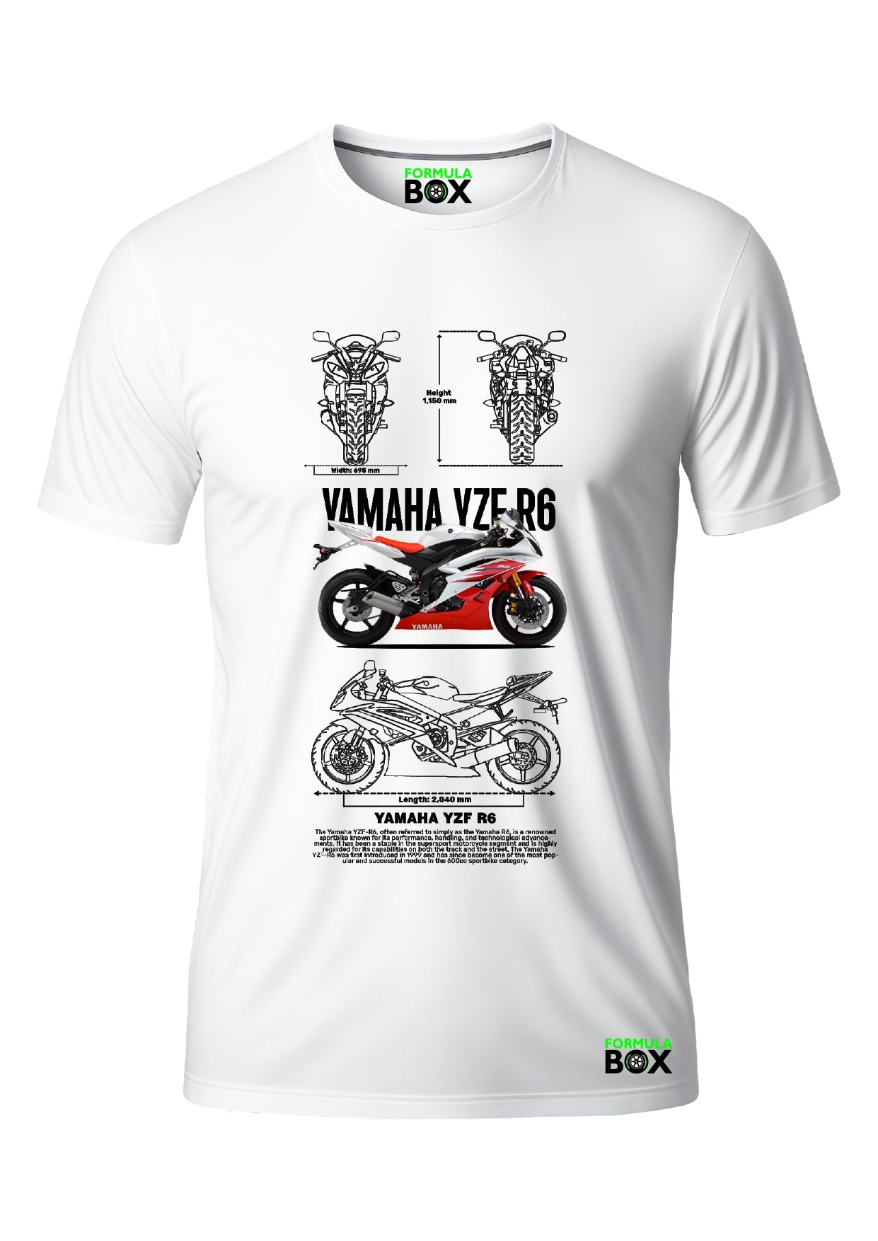 Camiseta Yamaha YZE R6