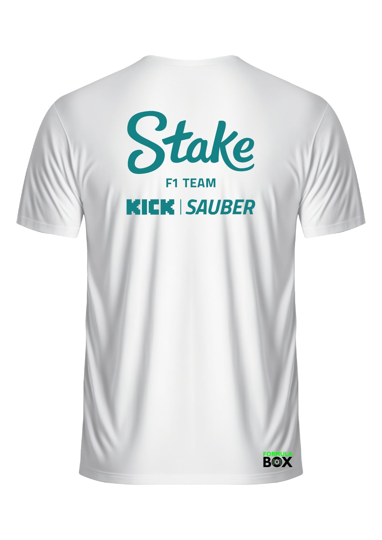 Camiseta Sauber Stake 2025 Dry Fit Branco
