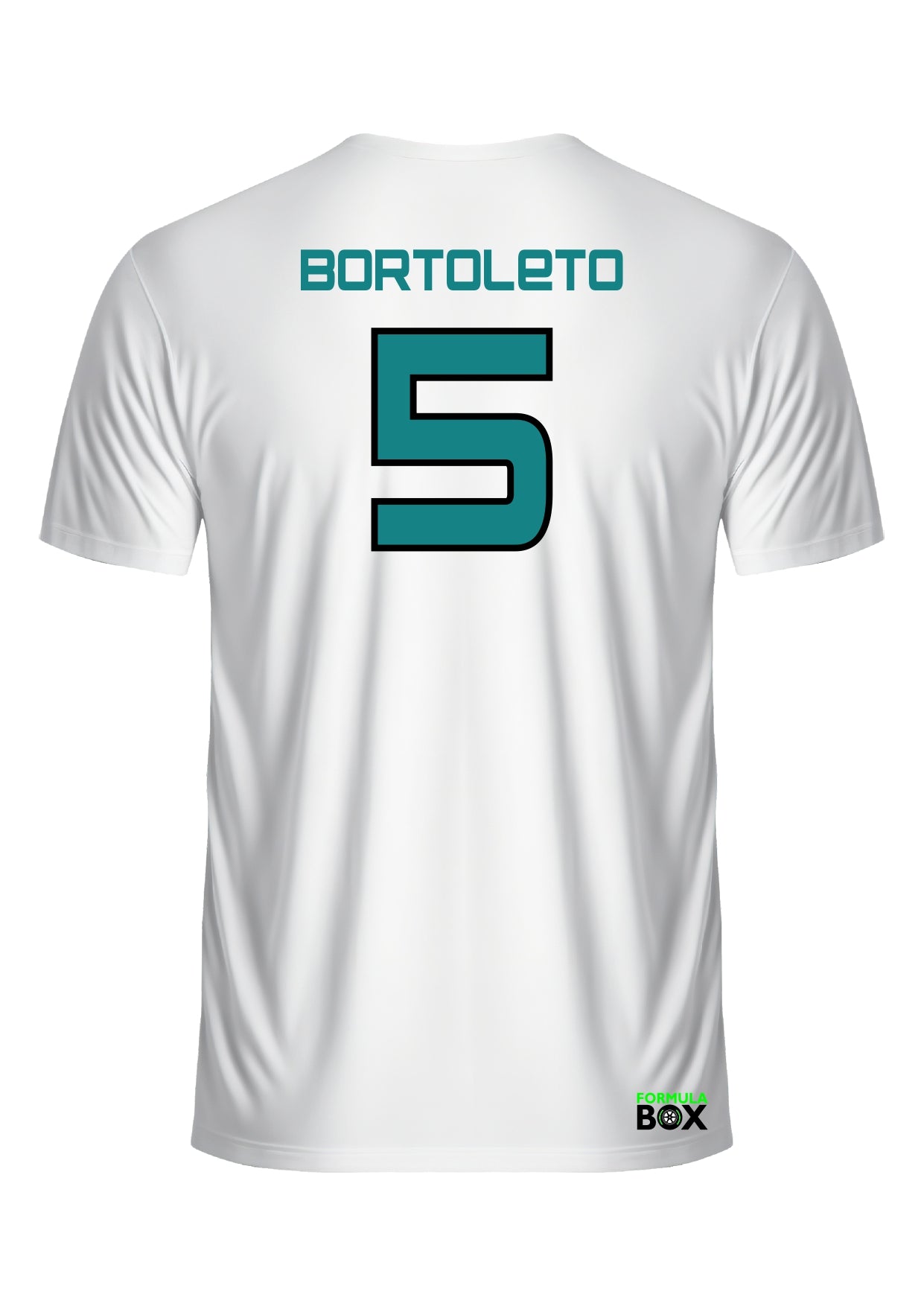 Camiseta Gabriel Bortoleto Dry Fit Branco