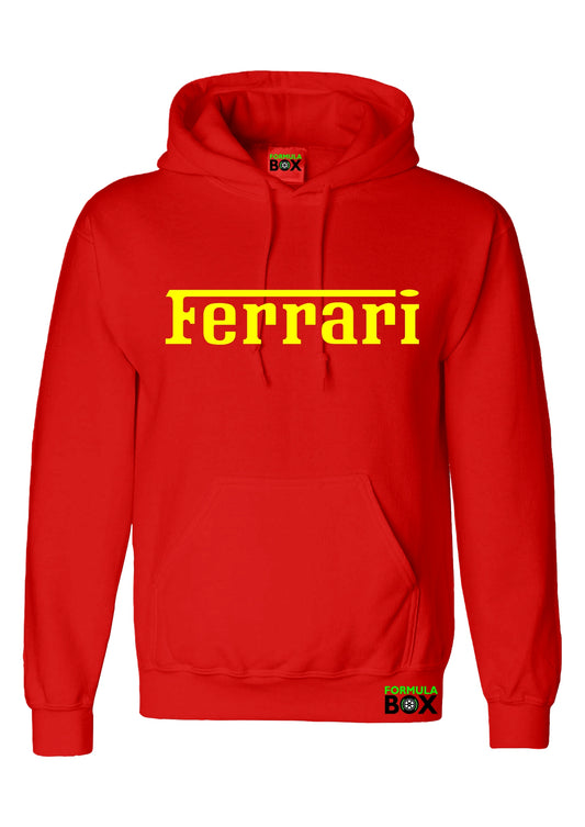 Moletom Canguru Ferrari Vermelho