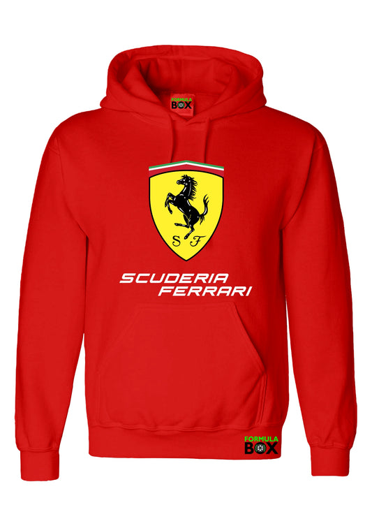 Moletom Canguru Ferrari Vermelho
