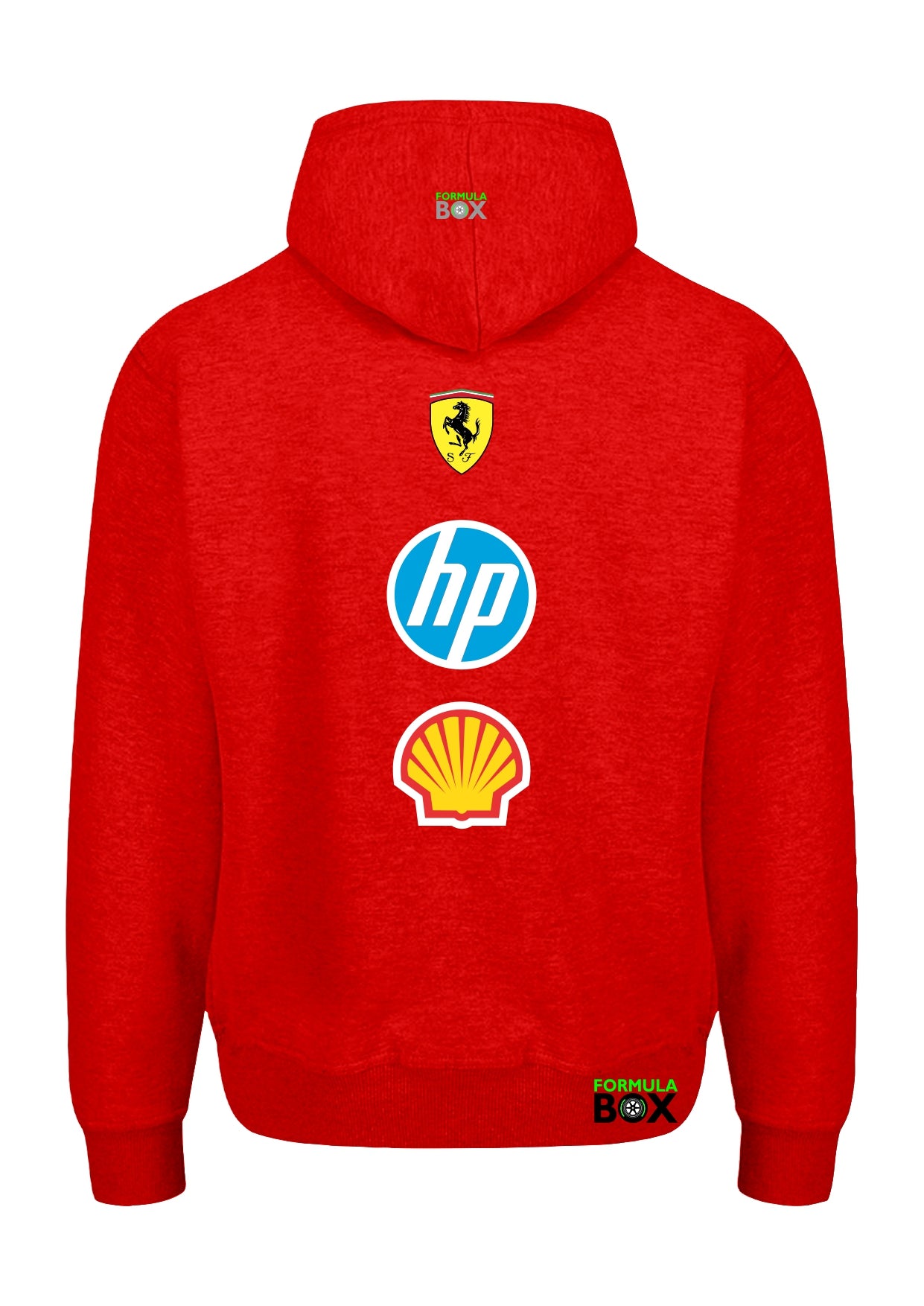 Moletom Canguru Ferrari Vermelho