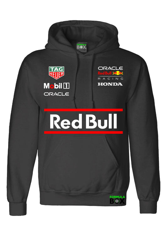 Moletom Canguru Red Bull Preto