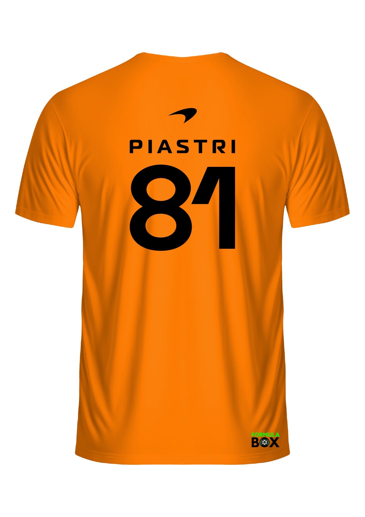 Camiseta Oscar Piastri 2025 McLaren Dry Fit Laranja