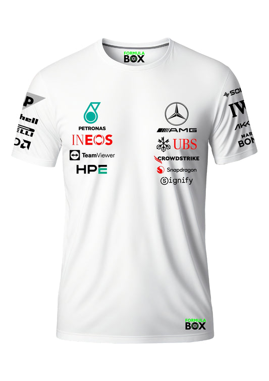 Camiseta Mercedes 2026 Branco