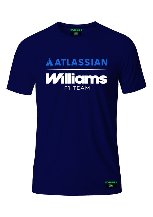 Camiseta Williams Atlassian 2026 Azul Marinho