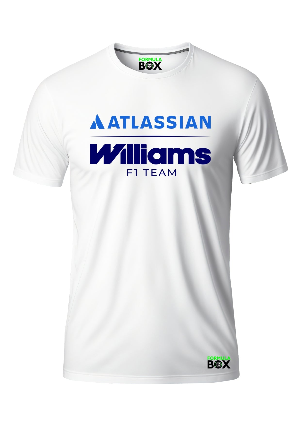 Camiseta Williams Atlassian 2026 Branco