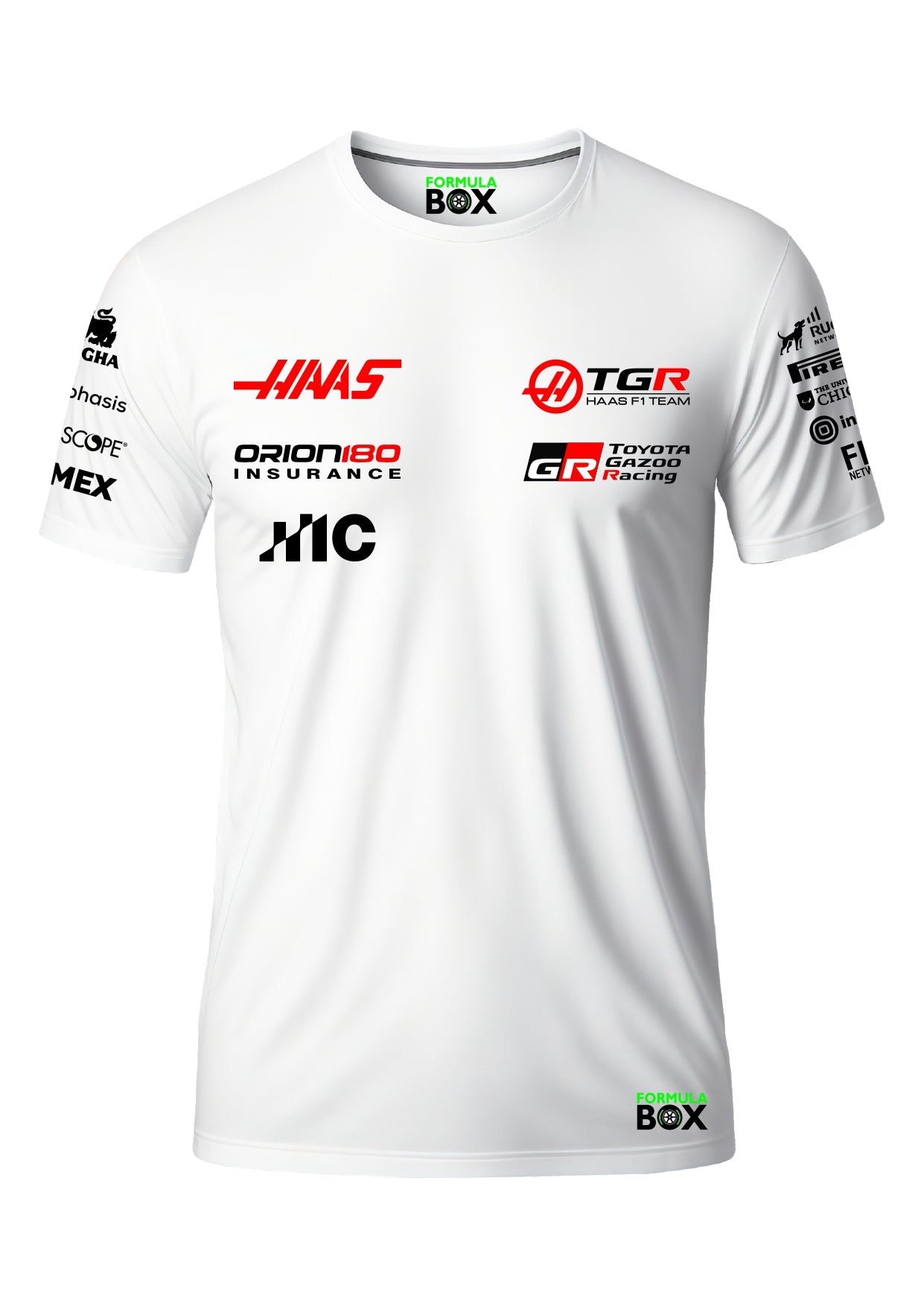 Camiseta Haas 2026 Branco