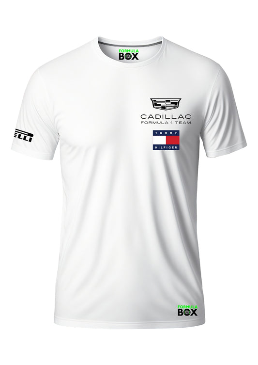 Camiseta Cadillac 2026 Branco