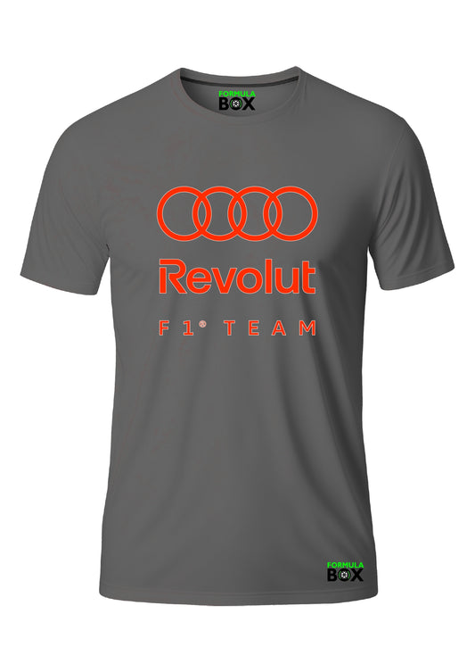 Camiseta Audi Revolut 2026 Cinza