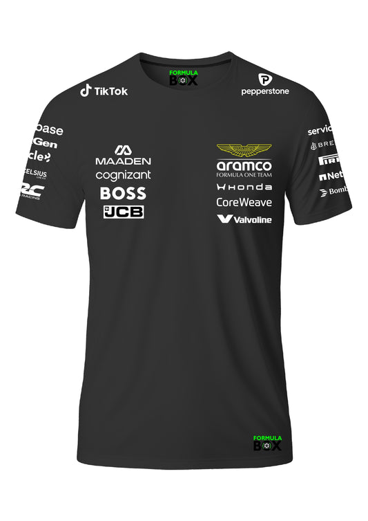 Camiseta Aston Martin 2026 Preto
