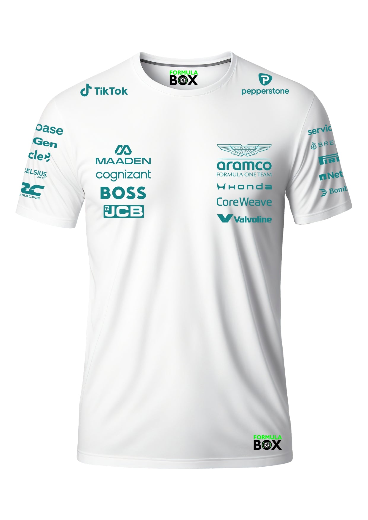 Camiseta Aston Martin 2026 Branco
