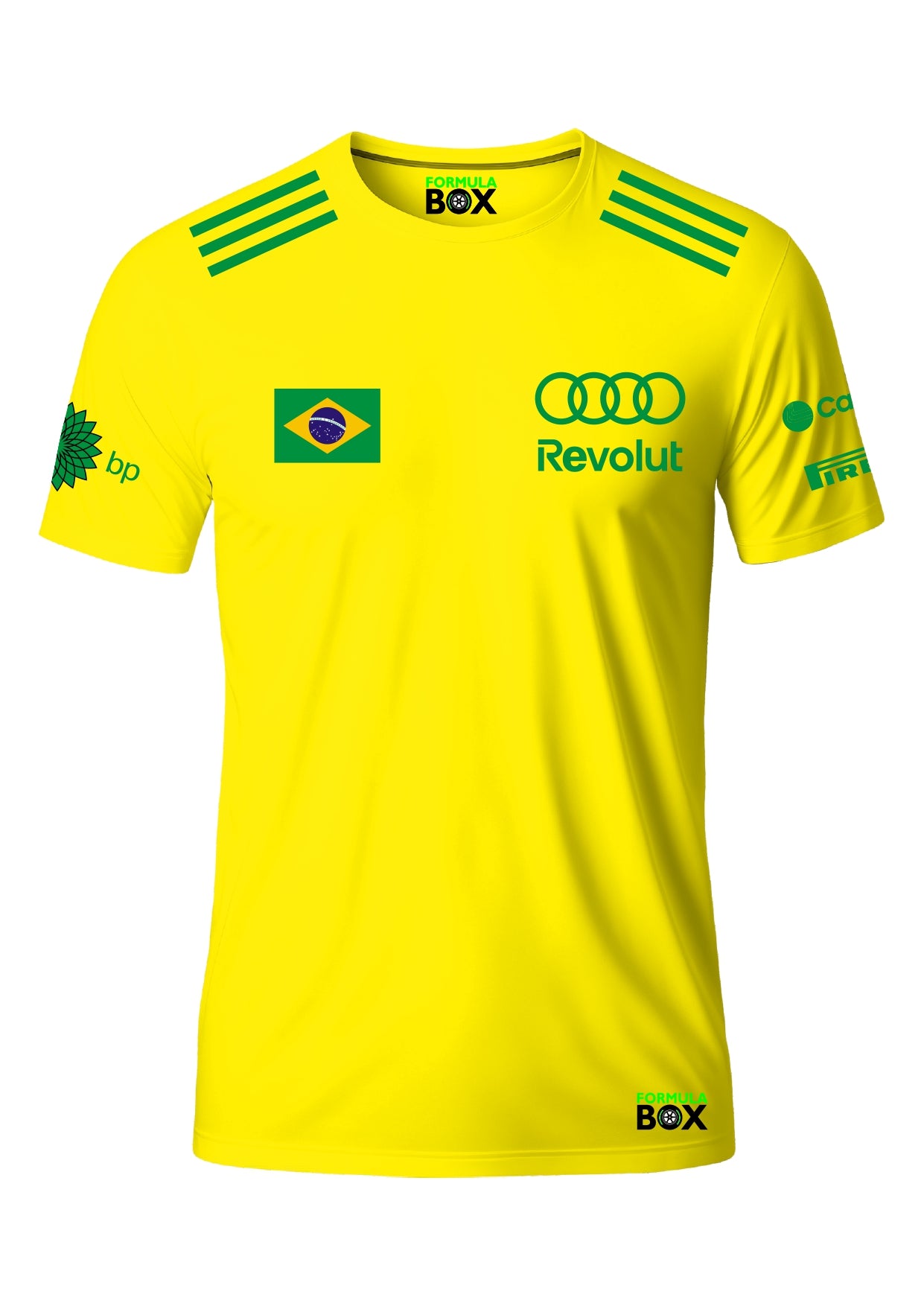 Camiseta Audi Gabriel Bortoleto Especial Brasil 2026